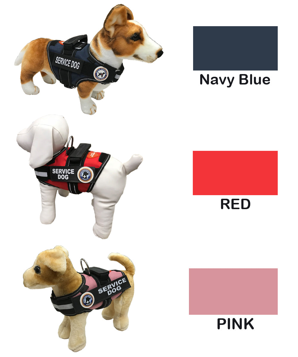 Pink service dog best sale vest