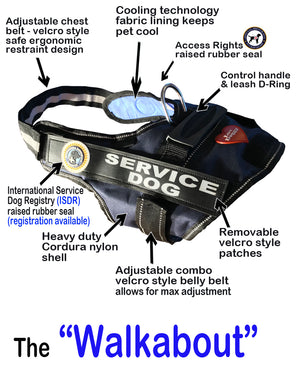 PTSD Dog Vest-ID-Dog Tag