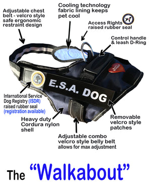 ESA Dog Vest-ID-Digital ID-Leash