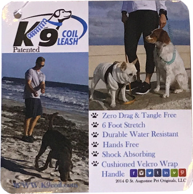 K9 Coil Leash