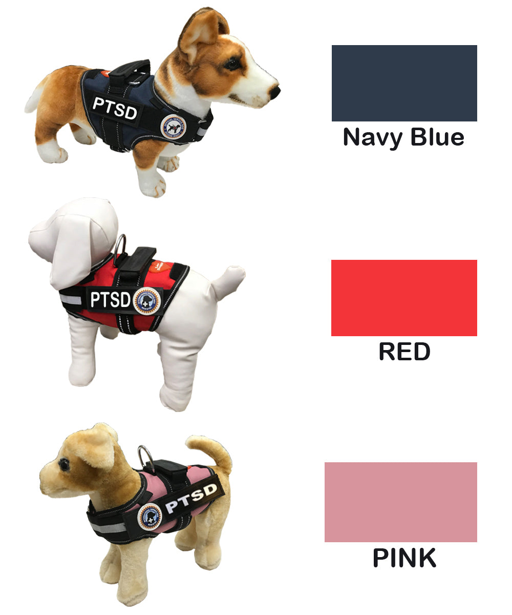 Therapy dog shop vest color
