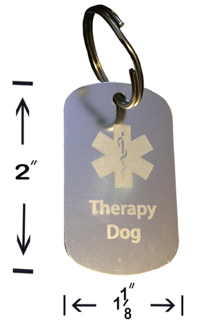 Therapy Dog Tag