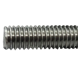5/16"-18-3" - 304 Stainless Steel (18-8) - Hex Head Bolts - Machine Screws - Hardened Steel Bolts - Full Thread (25)